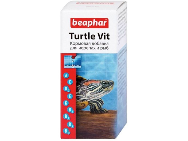 Beaphar Витамины для черепах "Turtle Vitamine", 20 мл - Фото