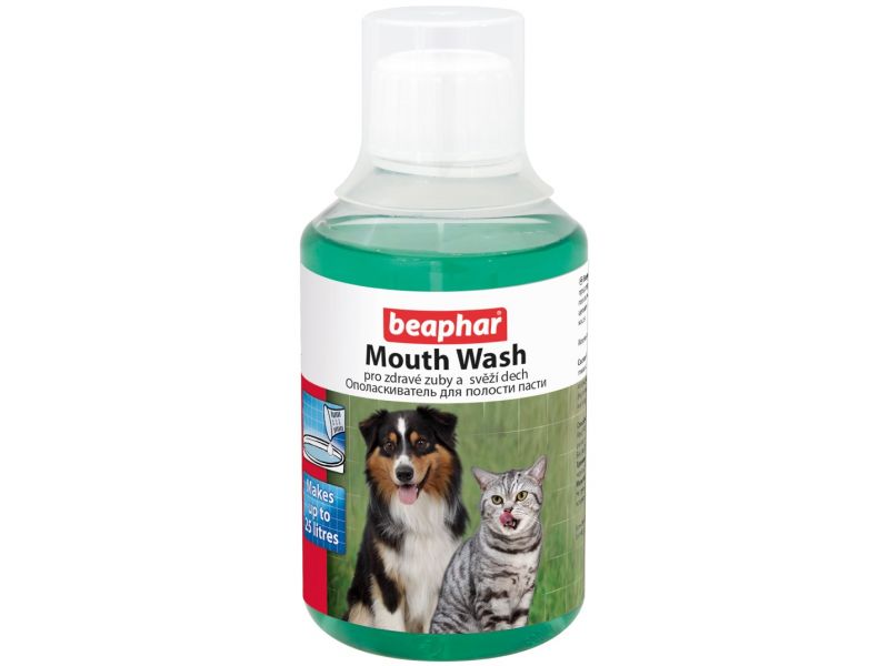 Beaphar Ополаскиватель полости пасти «Mouth Water», для собак и кошек (71273), 250 мл - Фото