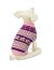 Triol Свитер "Цветочки" для собак, акрил, розово-фиолетовый с рисунком - Фото 2
