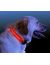 Nice Dog Ошейник мигающий с USB ЗАРЯДКОЙ, регулируемый, для собак, оранжевый - Фото 4