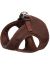 Triol Шлейка-жилетка с поводком для животных, коричневая, нейлон, 40/120 см - Фото 2