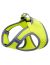 Triol Шлейка-жилетка с поводком для животных, желтая + светоотражающие элементы, нейлон, 35/120 см - Фото 2