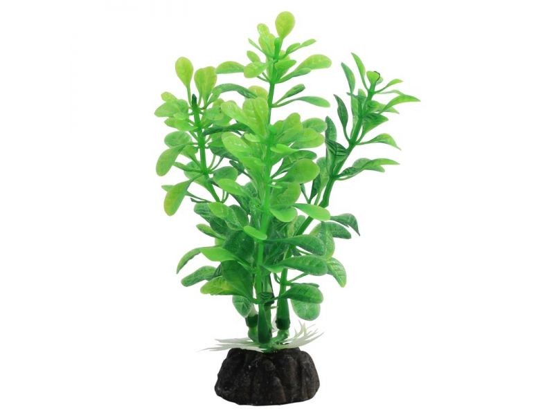Triol Laguna Растение 1030LD "Альтернантера" зеленая, пластик/керамика, 100 мм - Фото