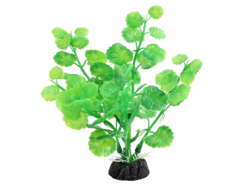 Triol Laguna Растение 1033LD "Щитолистник" зеленый, пластик/керамика, 100 мм - Фото