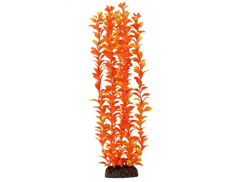 Triol Laguna Растение 4691 "Людвигия" оранжевая, пластик/керамика, 400 мм - Фото