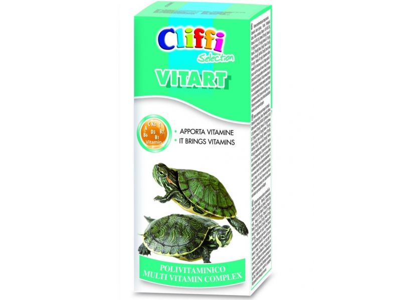 Cliffi Мультивитамины для черепах, капли (Vitart), 30 мл  - Фото