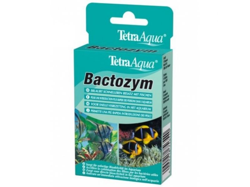 Tetra Препарат для биоактивации в аквариуме (Bactozym), 10 капсул - Фото