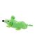 Papillon Игрушка "Плюшевая мышка" для кошек, зеленая или фиолетовая, 11 см  - Фото 4