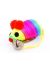 Papillon Игрушка "Радужная мышка с бубенчиком" для кошек, вязаная, 5 см - Фото 2