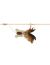 Trixie Удочка-дразнилка с бабочкой из натуральных материалов, для кошек, 45 см (45733) - Фото 2