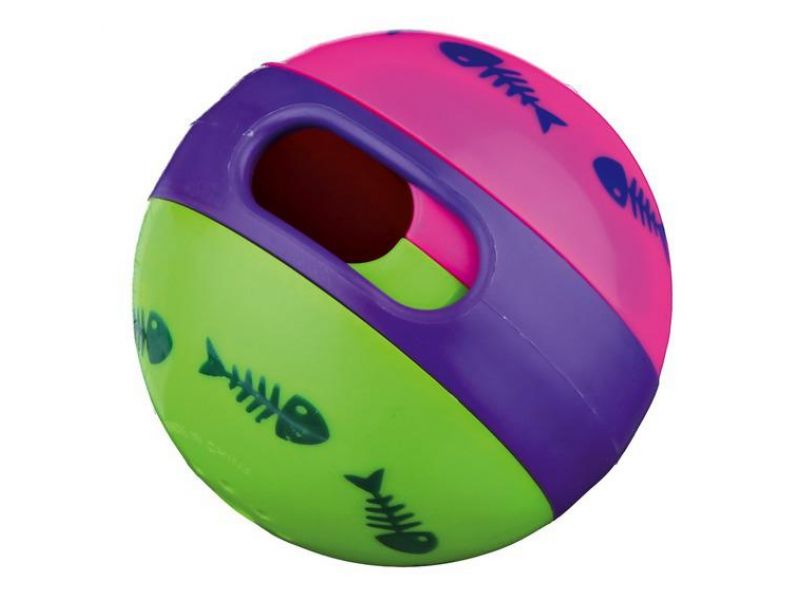 Trixie Игрушка "Мяч для лакомств", для кошек (41362), 6 см - Фото