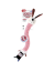 GiGwi Crunchy Neck Игрушка "Заяц с хрустящей шеей", с пищалкой, для собак, текстиль/пластик, 28 см - Фото 2