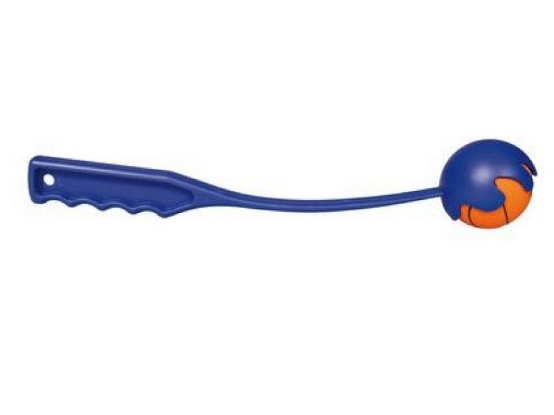 Trixie Игрушка "Мяч-катапульта", для собак, резина/пластик (3247), 6*30 см - Фото