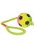 Trixie Игрушка "Мяч неоновый с веревкой" для игры на воде, для собак, мягкая резина (3459), 6*30 см   - Фото 3