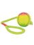 Trixie Игрушка "Мяч неоновый с веревкой" для игры на воде, для собак, мягкая резина (3459), 6*30 см   - Фото 4