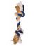 Triol Веревка цветная с двумя узлами для собак, хлопок, 32 см - Фото 2
