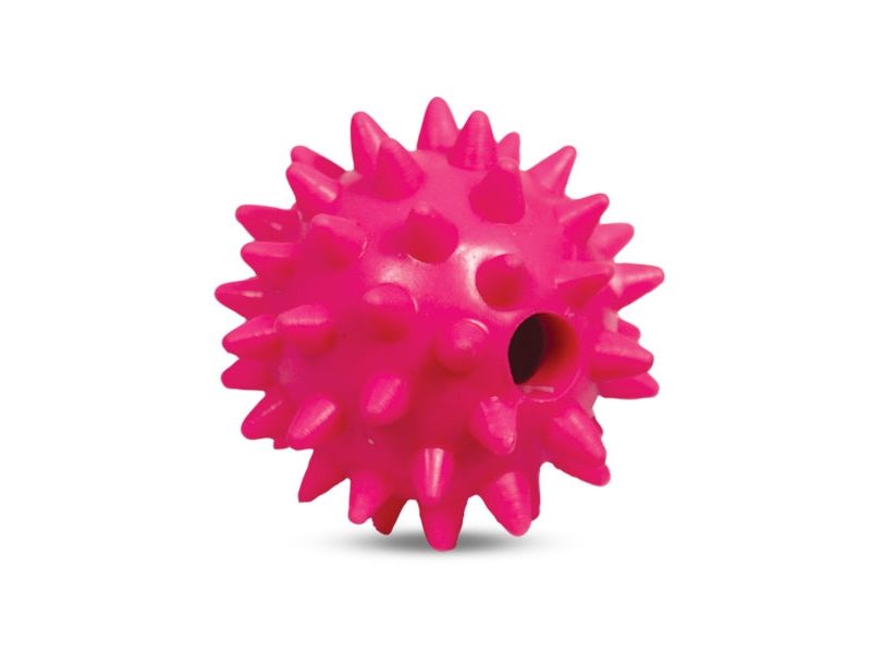Triol Игрушка для собак "Мяч игольчатый", резина, 6 см - Фото