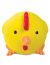 Triol Игрушка "Цыпленок-мяч" с пищалкой, для собак, латекс, 10 см    - Фото 3
