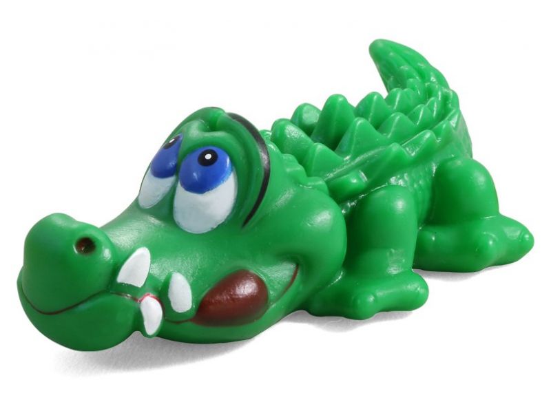 Triol Игрушка "Крокодил" с пищалкой, для собак, винил, 14 см - Фото