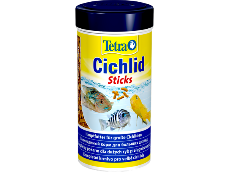 Tetra Cichlid Sticks Корм в виде палочек для больших цихлид - Фото