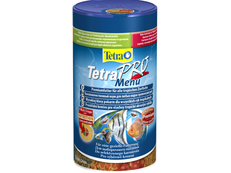 Tetra Корм для всех видов тропических рыб (Pro Menu), 250 мл   - Фото
