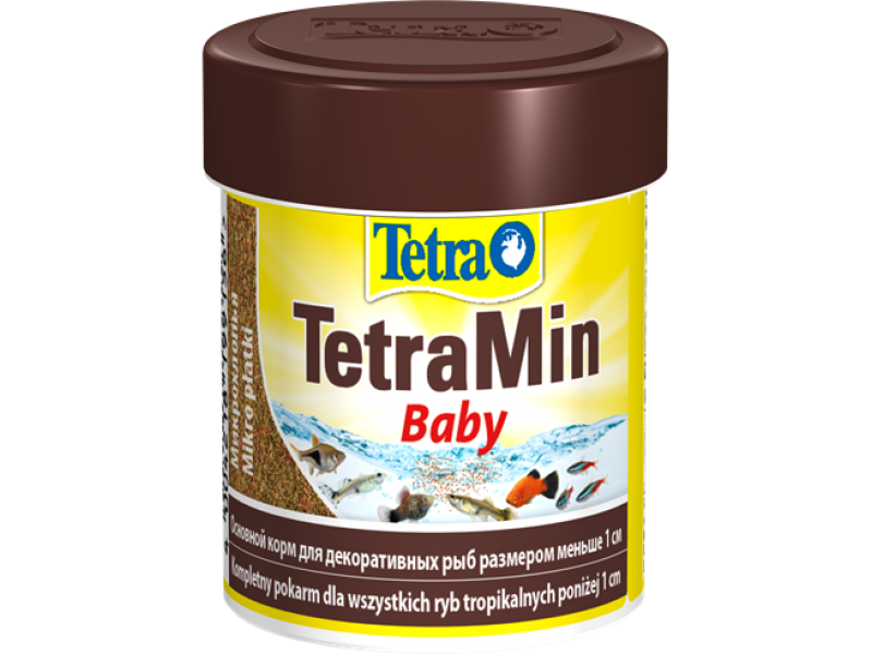 Tetra Основной корм для мальков длиной до 1 см (TetraMin Baby), 66 мл - Фото