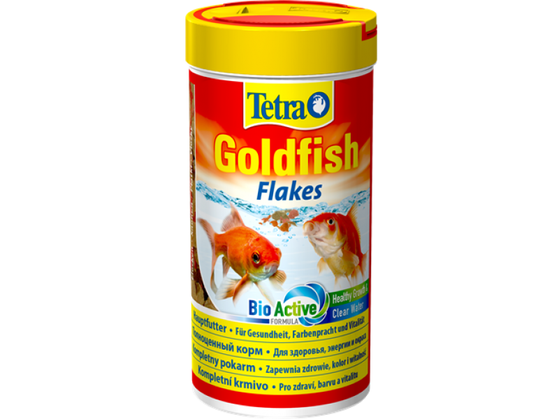 Tetra Корм для золотых рыбок - хлопья (Goldfish Flakes) - Фото