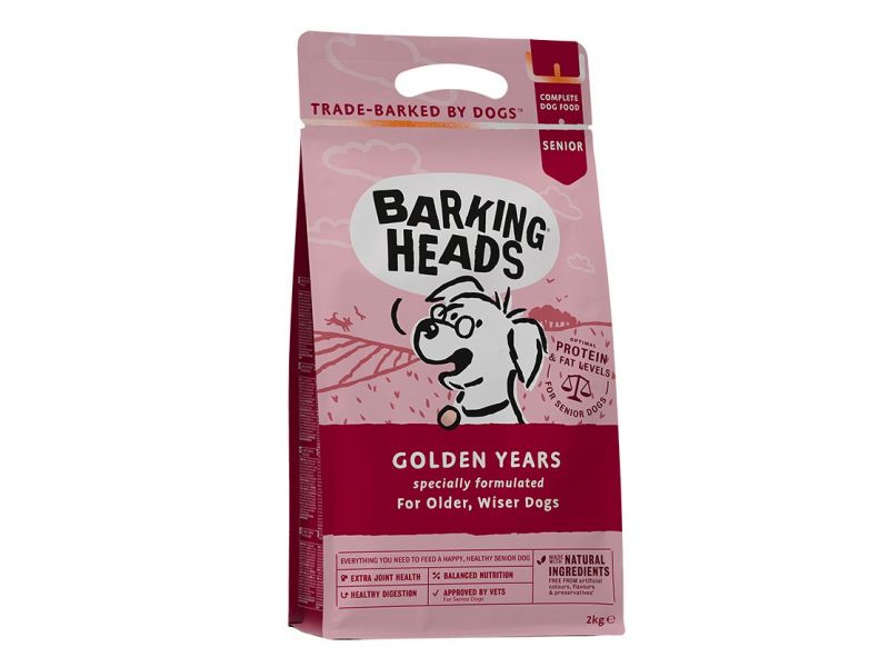 Barking Heads Сухой корм "Мудрые годы"  с курицей и рисом для собак СТАРШЕ 7 ЛЕТ (GOLDEN YEARS) - Фото