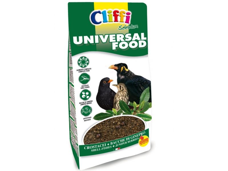 Cliffi Универсальный корм для Насекомоядных птиц (Universal Food), 1 кг - Фото
