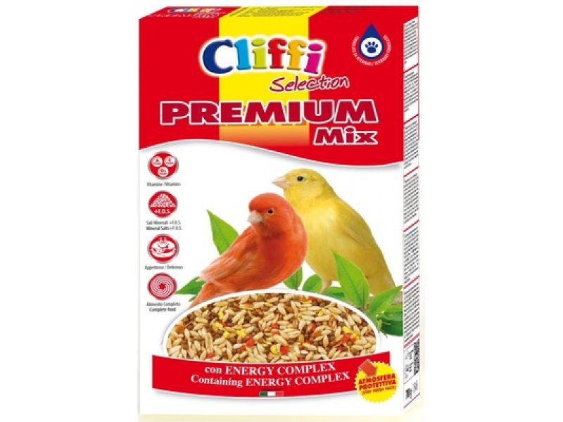 Cliffi Сухой корм для канареек (Premium Mix Canaries), 800 гр - Фото