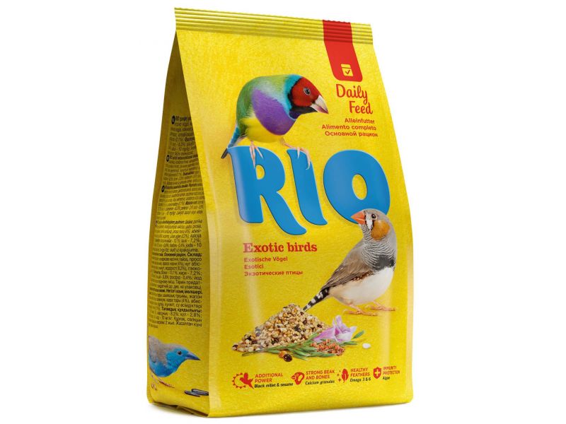 Рио Сухой корм для экзотических птиц, 500 гр - Фото