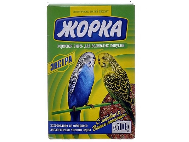 Жорка Сухой корм для волнистых попугаев "Экстра", 500 гр - Фото