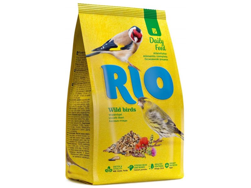 Рио Сухой корм для ЛЕСНЫХ певчих птиц, 500 гр - Фото