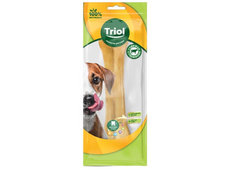 Triol Жевательная кость для собак (PB10-1P), упаковка, 1 шт, 25 см - Фото