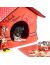 Triol Мягкий домик "Minnie", складной, для животных, велюр, 50*40*40 см   - Фото 4