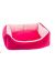 Yami-Yami Лежак "Романтика" прямоугольный с подушкой, для животных, розовый, мех - Фото 4