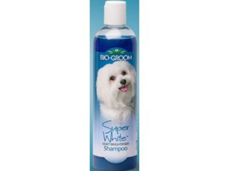BioGroom Шампунь Супер Белый 1 к 4 для собак и кошек (Super White Shampoo), 355 мл - Фото