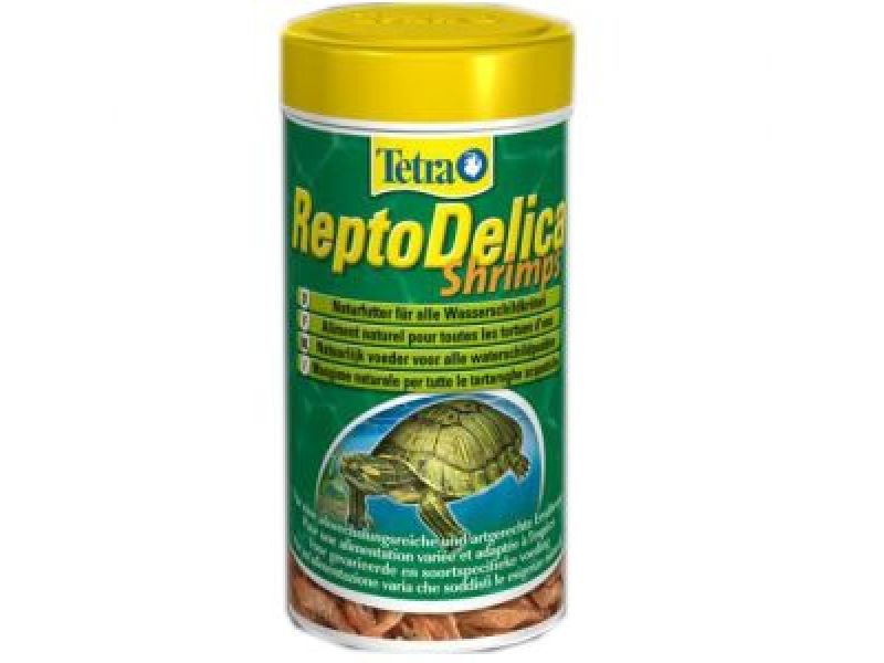 Tetra Креветки для водных черепах (ReptoMin Delica Shrimps), 250 мл - Фото