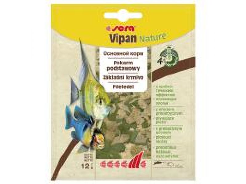 SERA Корм для всех видов рыб - хлопья (Vipan), 12 гр - Фото